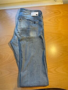 Buffalo David Bitton Faded Light-Blue Jeans